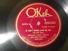Hillbilly Country 78 Fiddlin' John Carson Okeh It Ain't Gonna Rain No Mo' NICE 