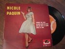 FRENCH 45T EP NICOLE PAQUIN YEYE GIRL POP MOD FREAKBEAT