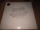 Childish Gambino Because The Internet LP ltd Ed of 500 Red vinyl Deep Web Tour