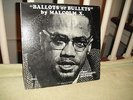 Rare Malcolm X Vinyl Record Ballots Or Bullets-First Amendment Records-A MUST