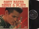 LP Chet Baker - Sings & Plays/IT.JOKER SM 3035/LEN MERCER & ORCHESTRA...