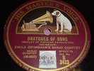 EMILE GRIMSHAW'S BANJO QUARTET Snatches of Song 78 HMV B3423