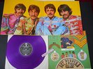 THE BEATLES  -'Sgt. Pepper’s Lonely Hearts Club Band' LP France  1978 Purple.