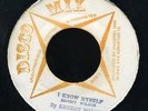 1108 ERNEST WILSON-I KNOW MYSELF-DISCO MIX-REGGAE 45 7