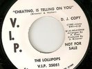 MOTOWN THE LOLLIPOPS CHEATING IS TELLING ON YOU DETROIT PROMO  NORTHERN SOUL 45