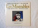 ORIGINAL LES MISERABLES 2-LP ORIGINAL BROADWAY ALBUM GHS-24151 EXCELLENT 1987