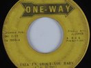 Northern Soul/Funk 45 RICKY ALLEN Talk'en About You Baby ONE-WAY HEAR