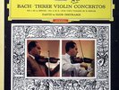 DAVID & IGOR OISTRAKH / Bach Three Violin Concertos/ DGG Red Stereo SLPM 138 820