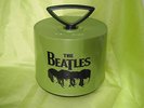 THE BEATLES APPLE RECORDS GREEN DISK-GO-CASE 45 RPM RECORDS HOLDER STORAGE CASE