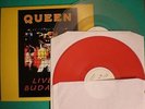 2 LP RED & WHITE VINYL - THE QUEEN: LIVE IN BUDAPEST 1986