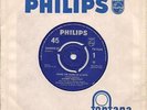 JOHNNY HALLYDAY SHAKE THE HAND 45 T VINYL JUKE BOX ANGLAIS ANGLETERRE UK ENGLAND