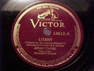 ALFRED CORTOT: CORTOT transcriptions of BACH and SCHUBERT  Victor  78