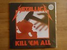 METALLICA, Double Vinyl Album, KILL 'EM ALL, LIMITED EDITION DIRECT METAL MASTER