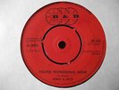 VERY RARE, 1964 ANDY & JOEY 45, YOURE WONDERING NOW, ON THE R&B LABEL JB.162