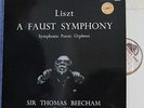 Beecham. Liszt (Faust symphony; Orpheus). HMV ASD 317-8 (2) w/g. NM