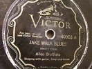 Jake Walk Blues-Victor V-40303 Allen Brothers (Memphis 1930)