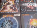 DEF LEPPARD RARE ADRENALIZE PYROMANIA HYSTERIA SLANG & LIVE 180 GRAM  8 LP SET