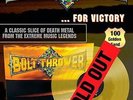 PRE-ORDER: BOLT THROWER: For Victory GOLDEN SAND DIE HARD Vinyl LP lim.100, NEW