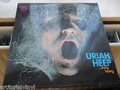 URIAH HEEP - VERY 'EAVY VERTIGO LARGE SWIRL 1st DE Press EX