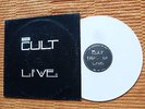 The Cult - Love Live RARE WHITE vinyl - Southern Death Mission Clash Kyuss promo