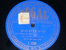 VIOLIN 78 rpm RECORD Regal JOSEPH SZIGETI Zephyr JENO HUBAY Siciliano FRANCOEUR
