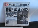 JETHRO TULL THICK AS A BRICK  WHITE LABEL PROMO, USA ISSUE VG+ HEAR IT