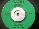 NOLA Funk/Soul 45 The Gaturs - Wasted/Gator Bait on GATUR EX Original Listen