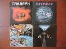 7LP Set TRIUMPH (1976-1984) - First 7 LP´s - German pressings