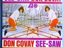 DON COVAY w/JIMI HENDRIX SEE SAW RARE ORIG '66 ATLANTIC MONO LP NEAR MINT