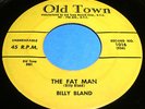 BILLY BLAND The Fat Man & Chicken In Basket 45 RnB/Blues-Rocker Old Town Listen
