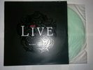 Live - Secret Samadhi double clear vinyl LP + poster, A+ Condition