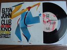 ELTON JOHN -  WITHDRAWN UK EJS 21 P/S 'CLUB AT THE END OF THE STREET'