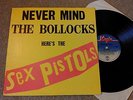 Rare LP SEX PISTOLS -NEVER MIND THE BOLLOCKS 1st 1977 pressing Blank Sleeve punk