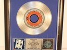 ABBA, The Winner Takes It All, Platin Record, platin Schallplatte, Award, gold