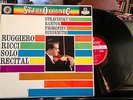  London CS-6193 RUGGIERO RICCI Solo Recital **London Blue Back**1E/1E stampers**