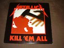 METALLICA - KILL EM' ALL Vinyl LP - Roadrunner 1983 -