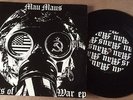 MAU MAUS  ‘FACTS OF WAR EP'  7” PS - Oi PUNK CRASS