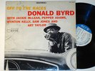 DONALD BYRD: OFF TO THE RACES blue note LP / LIBERTY STEREO JACKIE McLEAN