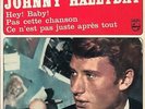 JOHNNY HALLYDAY MADISON TWIST 45 T 4 TITRES VINYL ORIGINAL SUEDOIS SUEDE SWEDEN