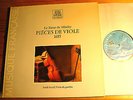 DE MACHY Pieces de Viole SAVALL LP TELEFUNKEN Das Alte Werk