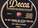 78-DOO-WOP-MELLOTONES-I'M JUST ANOTHER ONE IN LOVE WITH U/I'M GONNA GET-RARE