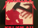 METALLICA Kill 'Em All LP MEGAFORCE MRI 069 original pressing VG+