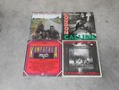THE CLASH-4 LP'S-COMBAT ROCK-LONDON CALLING-SANDINISTA-PROMO-KAMPUCHEA-1ST PRESS