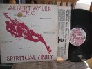 ALBERT AYLER TRIO SPIRITUAL UNITY  1965 ORIGINAL MONO ESP-DISK