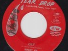 ROCKY GIL AND THE BISHOPS Oily 45 on Tear Drop M- Texas Chicano Funk HEAR