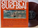 The Challengers - Surfbeat Bel-Airs Richard Delvy Japan LP Red Vinyl