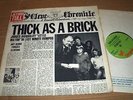 JETHRO TULL Thick as a brick LP 1*UK Press Greed Crysalis 