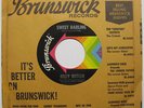 BILLY BUTLER   SWEET DARLING/ HELP YOURSELF   NM NORTHERN SOUL 45 BRUNSWICK
