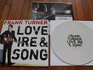 FRANK TURNER Love Song & Ire LP WHITE, 300 pressed Epitaph US punk folk