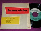 HANNS EISLER Gegen den Krieg (Bertolt Brecht)... / DDR SP ETERNA 510078